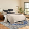 thumbnail image 3 of JV Home Area Rug Napoli Pink Blue 7'6"x10' Washable Carpet Anti Slip, 3 of 6