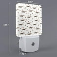 thumbnail image 2 of Naloa Dachshund Dog Night Lights Plug into Wall, Dusk to Dawn Sensor Warm White Led Night Light 0.5W, Nightlight suit for Adults, Bedroom, Bathroom, Hallway, Kitchen, 2 of 5