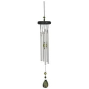 Woodstock Windchimes Woodstock Chakra Chimes Aventurine, Wind Chimes For Outside, Wind Chimes For Garden, Patio, and Outdoor Décor, 17"L