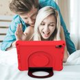 thumbnail image 4 of Case for iPad Mini 6th Generation 2021 (8.3 inch), Allytech Slim Kidsproof Foldable Handle Viewing Stand Durable Skid-Proof EVA Protective Case for Apple iPad Mini 6 2021(A2567/A2568/A2569), Red, 4 of 6