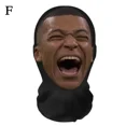 thumbnail image 3 of Máscara de celebridad de hip-hop CR7 Messi Taylor Swift, máscara de cara completa, malla elástica visible, máscara de cosplay de Halloween, tocado, cara divertida, 3 of 5