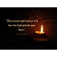 thumbnail image 2 of ArtsyQuotes 24x19 Black Ornate Wood Framed with Double Matting Museum Art Print Titled - Ida B. Wells Barnett Quote: Light of Truth, 2 of 4