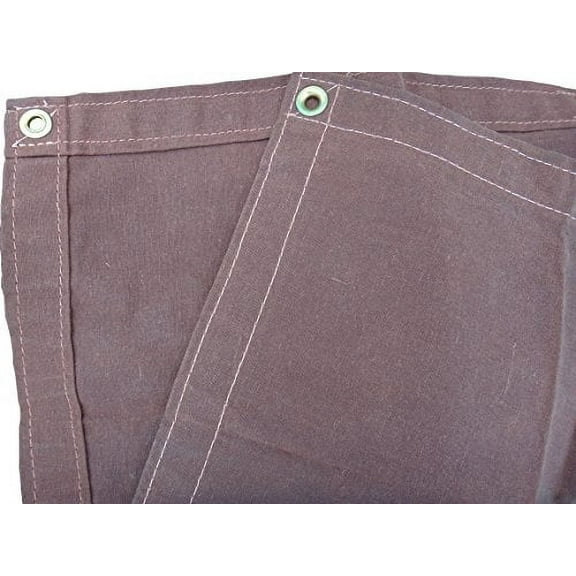 4 Ft. x 4 Ft.  10 Oz. Canvas Tarp
