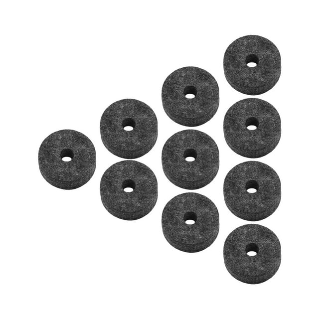 Plaquettes de Feutre pour Batterie, Rondelle de Feutre de Remplacement pour Support Antidérapant pour Batterie