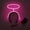 Pink, variant on Light Up Angel Halo Headband,Halloween Christmas Glowing Halo Headwear Angel Costumes Accessories for Women Men