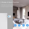 thumbnail image 3 of ZigBee Thermostatic Radiator Valve Weekly Programmable Smart Heating Radiator Thermostat APP Control Voice Control Open Window Freezing Function Indoor Constant Temperature Controller with, 3 of 7