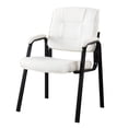 thumbnail image 5 of Executive Office Guest Chair by Naomi Home-Color:White,Style:Set of 2, 5 of 10
