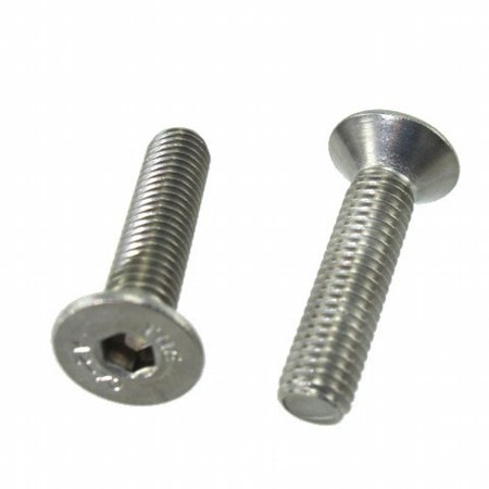 

8 mm X 1.25-Pitch X 40 mm Stainless Steel Flat Head Metric Socket Cap Screws (Box of 100)