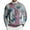 Light Purple, variant on CharmCyan Men’s Long Sleeve Crew Neck Sweater with Abstract Floral Print Lightweight Knit Pullover Casual Fit Top for Everyday Wear Blue L