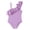00&Purple107, variant on Lullu Girls Bow Ruffle One Shoulder One-Piece Swimsuit UPF50 Cute Bathing Suit, Sizes 3-7