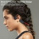 thumbnail image 3 of Auriculares Deportivos de Conducción Ósea con Bluetooth, Inalámbricos y Abiertos para Natación, con Micrófono Integrado para Entrenamiento., 3 of 5