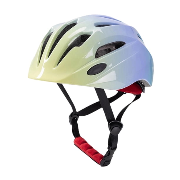 Casco de bicicleta para niños, versátil, portátil y ajustable para patinar en bicicleta y patineta. Púrpura