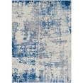 thumbnail image 3 of Mark&Day Area Rugs, 9x12 Barett Modern Dark Blue Area Rug, Grey Blue Cream Carpet for Living Room, Bedroom or Kitchen (8'10" x 12'3"), 3 of 7