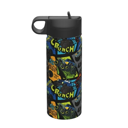 

Ocsxa Off-Road Vehicle Print 18 oz Insulated Water Bottle With Straw Stainless Steel Sports Water Cup Flask Wide Mouth Travel Thermal Mug for Home Office or Car