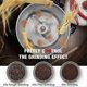 thumbnail image 4 of Grain Grinder, Mill Stainless Steel Powder Grinder Machine Spice Coffee Nut Grain Crusher Mill Blender Kitchen Tool 26-27s, 4 of 5