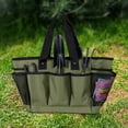 thumbnail image 4 of Bolsa para herramientas de jardín, bolsa organizadora de herramientas con múltiples bolsillos, bolsa de almacenamiento, bolsa para herramientas de jar, 4 of 7