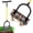 Green, variant on Aerator Lawn Tool - 2-in-1 Reinforced Heavy Duty Manual Lawn Aerator with 15 Spikes, Automatic Dirt and Leaf Clean Design, Adjustable T-Handle (Orange)