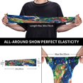 thumbnail image 3 of Bingfone Farmers Gardening Sleeves Sun Protection Arm Cooling Sleeves for Women Men with Thumb Hole - Colorful Floral Forest Fairy, 3 of 7