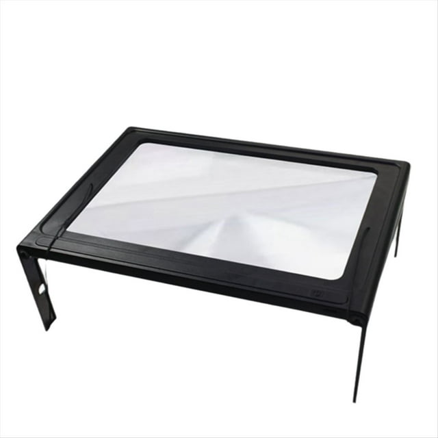 Lupa de Lectura 3X de Página , Plegable, de Escritorio, con Luces LED, Ideal para Personas Mayores Que Buscan la Visión para Leer Libros.