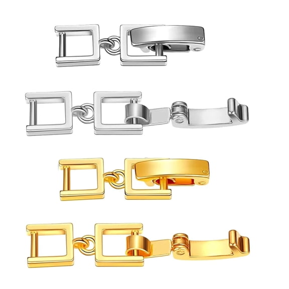 Pack Of 4 Copper Jewelry Clasps Extenders For Bracelets Necklaces Secure Sturdy Chain Connectors Compact Size