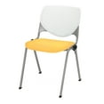 thumbnail image 1 of KFI KOOL Stack Chair, Daffodil Fabric Seat, 1 of 2