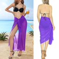 thumbnail image 2 of Traje de baño pareo suave para cubrir la playa para mujer, 2 of 5