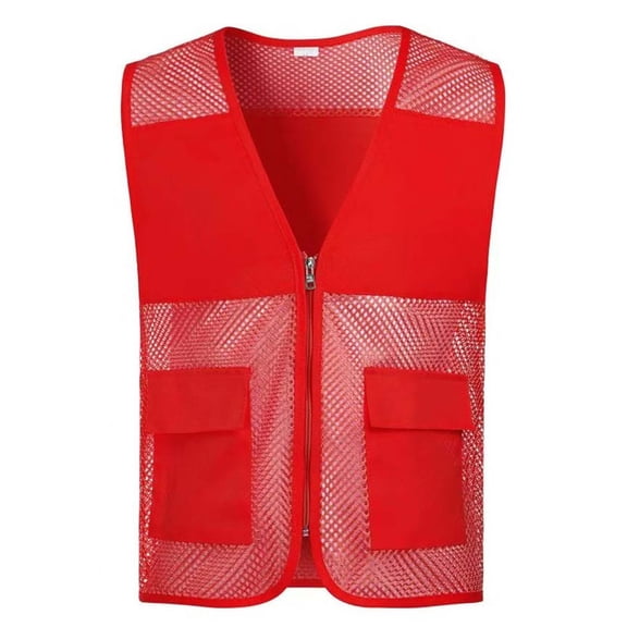 Pretxorve Kids Girls Boys Jacket Reflective Mesh Sleeveless Tank School Outdoor Outerwear