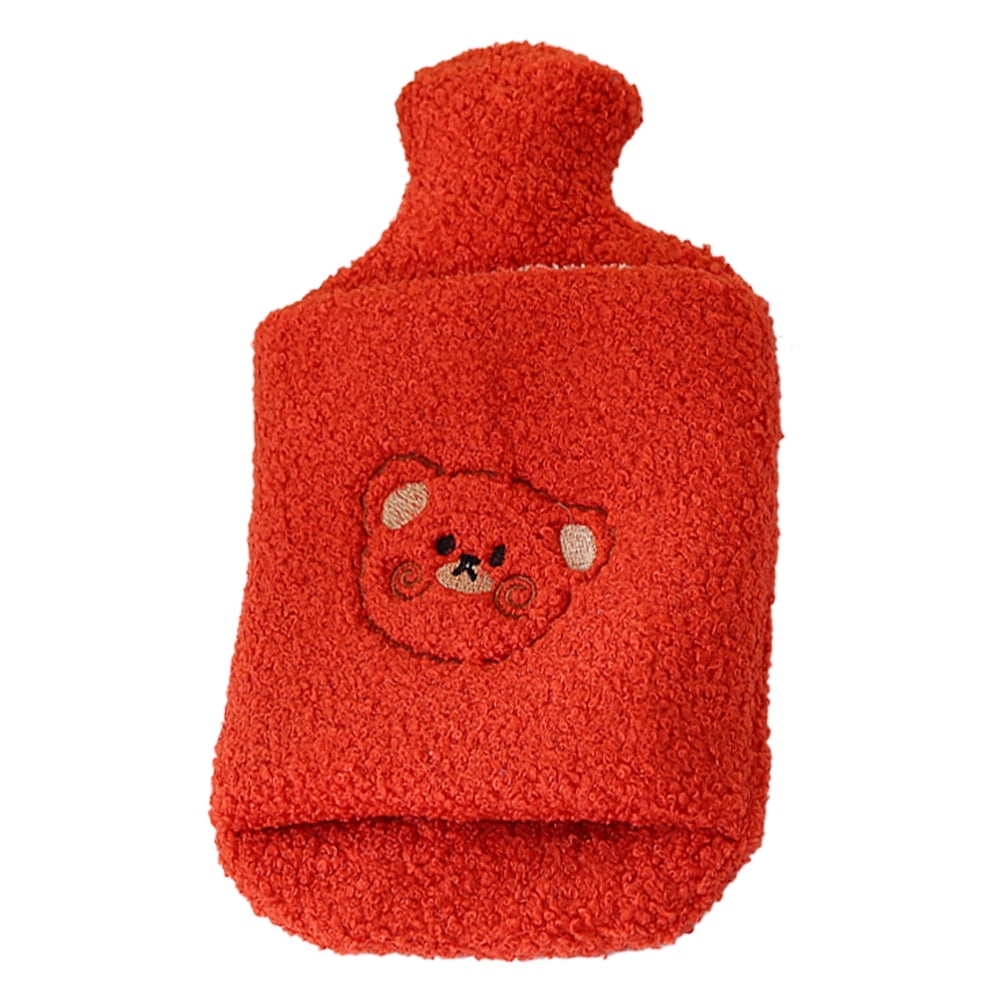 Hot water bottle warm belly warm hand warm baby cartoon removable and