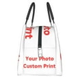 thumbnail image 3 of Cute Anime Cat Lunch Bag Retro Lunch Box Portable Tote Food Bags Print Cooler Bag, 3 of 6