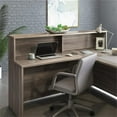 thumbnail image 3 of Sauder Affirm Engineered Wood Reception Station Hutch in Hudson Elm/Brown, 3 of 6