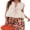 Beige, variant on Rdhnmea Women Tank Tops Solid Color Tie-Up Front Casual Vests Streetwear
