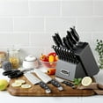 McCook MC65G 20Piece Kitchen Knife Set with BuiltIn Sharpener, German