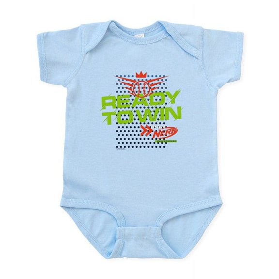 CafePress - Ready To Win Baseball Body Suit - Baby Light Bodysuit, Size Newborn - 24 Months