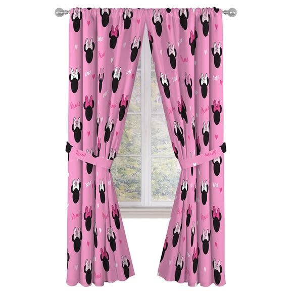 Cortinas de Jay Franco Disney Minnie Mouse Hearts N Love