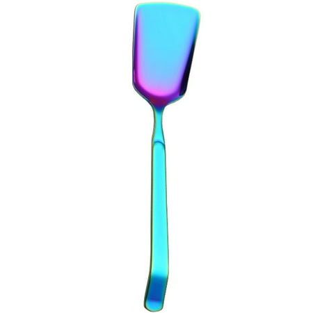 

Rainbow Cookware Set Kitchen Accessories Stainless Steel Public Buffet Serving Spoons Fork Turner Colander -Spatula