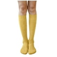 thumbnail image 3 of Dyfzdhu Women Stockings Calf Socks Winter Thermal Casual Soft Tube Socks Solid Color Fluffy Knee High Socks Christmas Gift, 3 of 6
