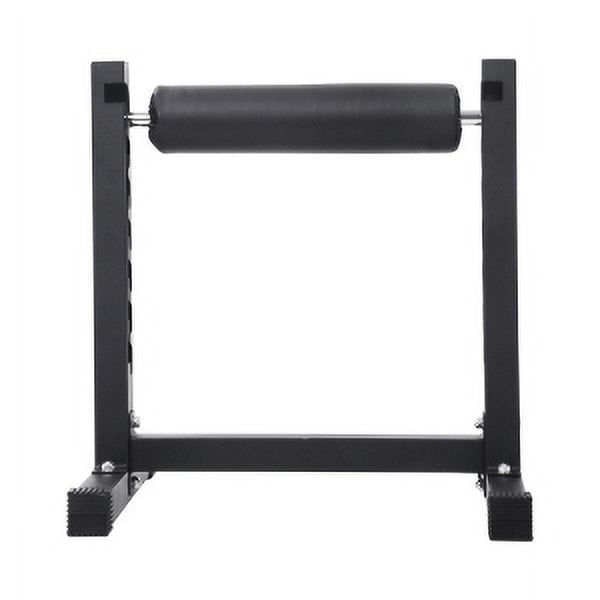 TEQIN Bulgarian Split Squat Stand, Single Leg Roller, Stand-Alone Machine Leg Curl With 7 Adjustable Roller Heights, Lower Body Exercise Specialty Machine, Strength Training for Home Gym