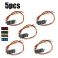 thumbnail image 2 of 3-Wires Mini DC 0-100V 0.28" 3-Digital Voltmeter LED Voltage Panel Meter 5pcs, 2 of 9