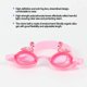 thumbnail image 5 of Gafas de natación para niños, gafas de natación para niños, antifugas, antivaho, ajustables, con dibujos animados, para niños y niñas, 5 of 5