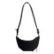 thumbnail image 1 of Bolso Hobo Bandolera para Mujer Con Bolsillo Interior Croissant Sólido Cuero PU, 1 of 9