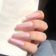 thumbnail image 2 of Uñas Ballerina HUOGUO, 500 unidades, transparentes, sin arrugas, 2 of 4