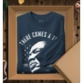 thumbnail image 3 of S4E Men's Martin Luther King Jr. Silence is Betrayal Long Sleeve ShirtSmall Navy, 3 of 4