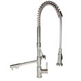 thumbnail image 3 of Contempo Living Inc Stainless Steel Coil Spring Pull-out Sprayer Dual Spout Kitchen Faucet, 3 of 5
