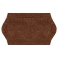 thumbnail image 2 of HOME WEAVERS Waterford Collection Cotton Tufted Bath Rug, 24" x 40", Chocolate, 2 of 9