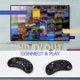 thumbnail image 3 of Consola de juegos retro con 2 manijas Vista previa de la imagen de la máquina de juegos NES para regalo de fiesta Hugtrwg Para estrenar, 3 of 9