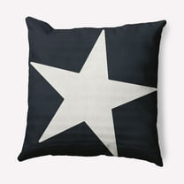 Simply Daisy 16" x 16" Big Star Nautical Decorative Indoor Pillow