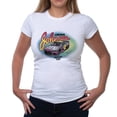 thumbnail image 1 of Camiseta de mujer NASCAR - Jimmie Johnson - 7 White de DelSol para mujer - 1 pieza de camiseta (XL), 1 of 4