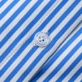 thumbnail image 5 of Women's Plus Size Short Sleeve Dresses Striped Loose Resort Shirt Dress, 5 of 9