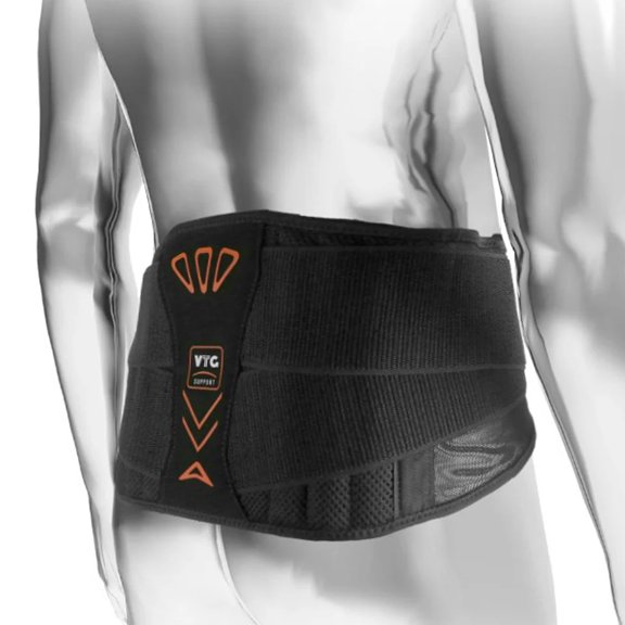 VTG PP Highly Breathable Compression Support Belt Stays Dual (SIZE M)