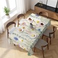 thumbnail image 3 of Spring Floral Table Cloth Waterproof Tablecloths, Summer Farmhouse Vintage Botanical Tablecloth Dining Table Cover for Kitchen Party Tabletop Outdoor, Rectangle Tablecloth 60x120 Inch, 3 of 9